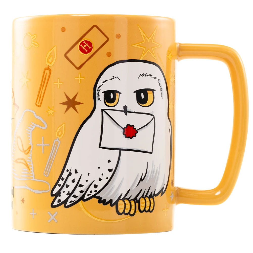 Official Harry Potter Fuzzy Hedwig Mug