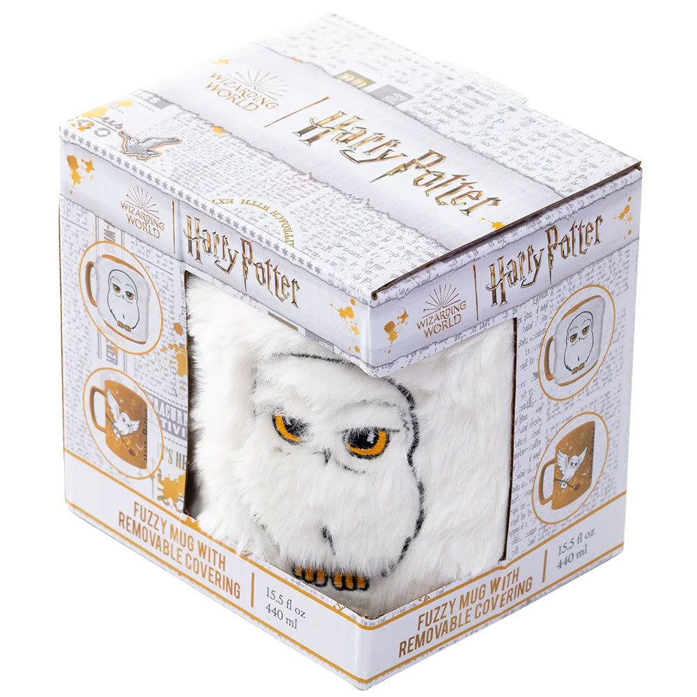 Official Harry Potter Fuzzy Hedwig Mug