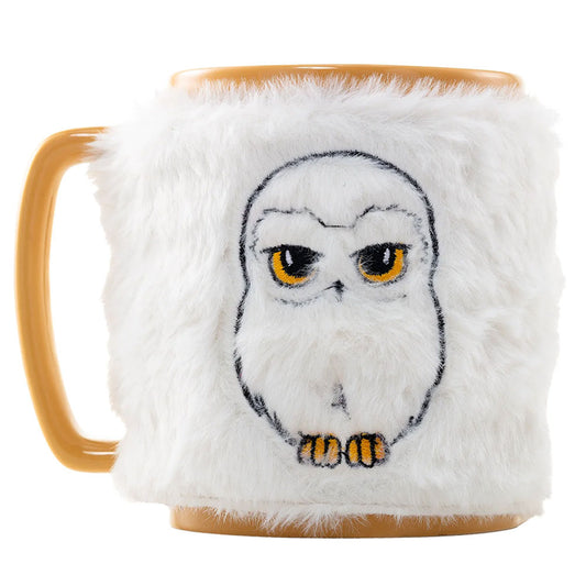 Official Harry Potter Fuzzy Hedwig Mug