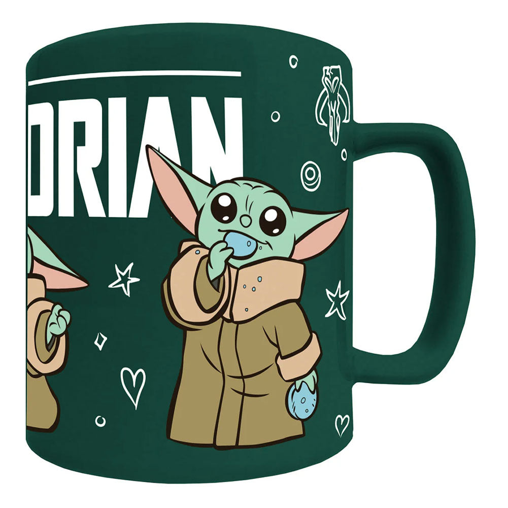 Official Star Wars: The Mandalorian Fuzzy Grogu Mug