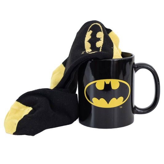 Official Batman Mug & Sock Set