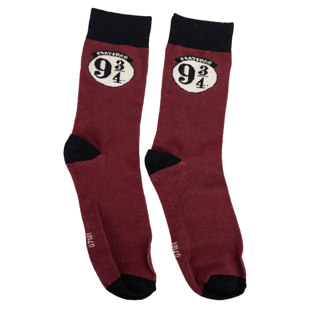 Official Harry Potter 9 & 3 Quarters Mug & Sock Set