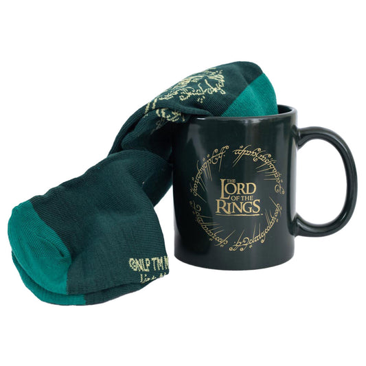 Official The Lord Of The Rings Mug & Sock Set