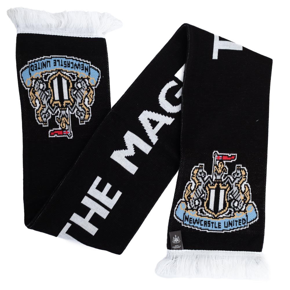 Official Newcastle United FC Magpies Scarf