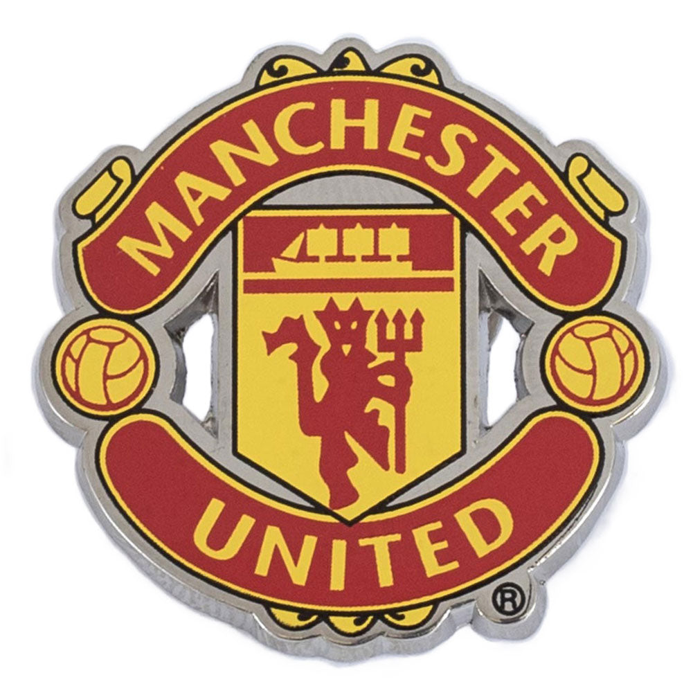 Official Manchester United FC 6pc Badge Set