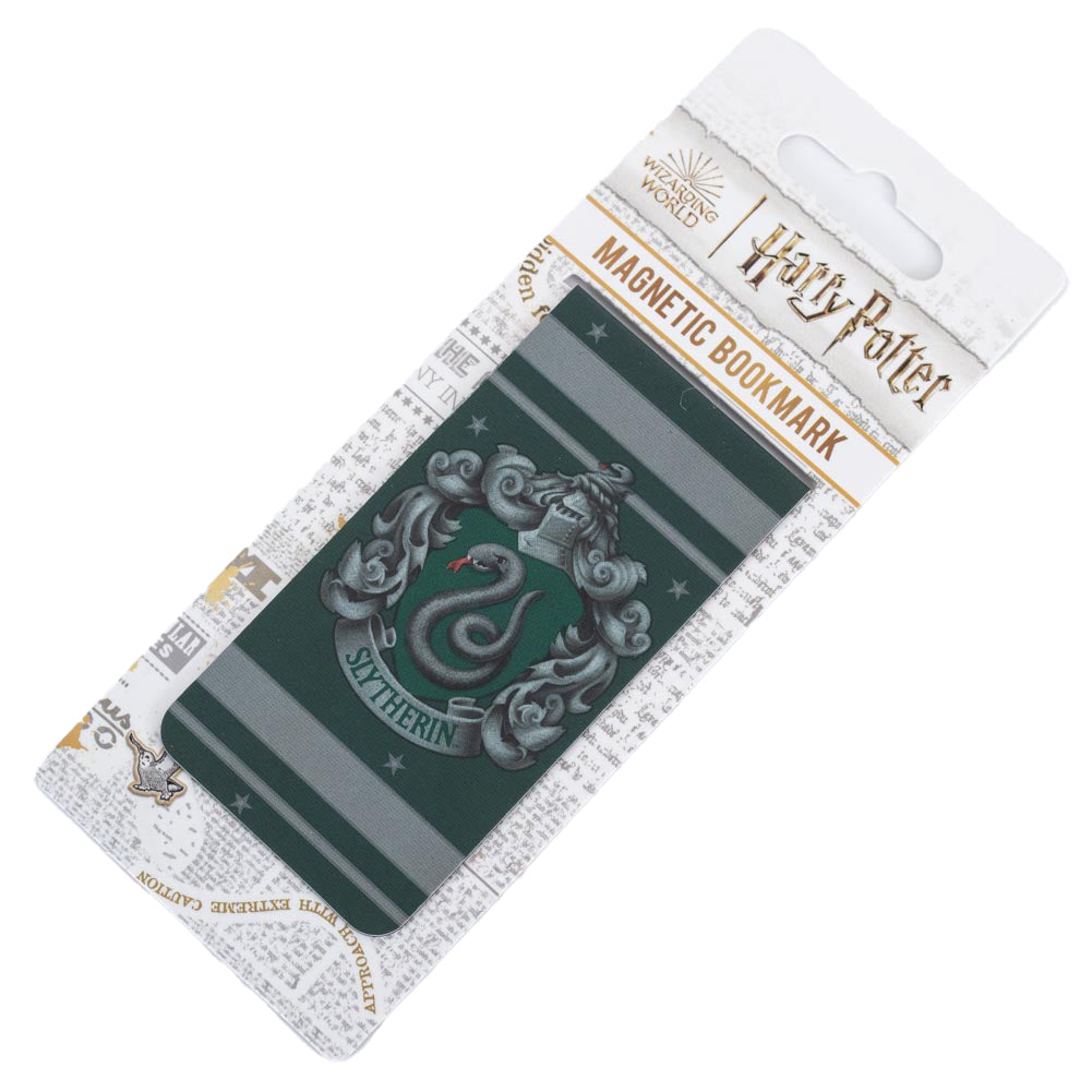 Official Harry Potter Slytherin Magnetic Bookmark