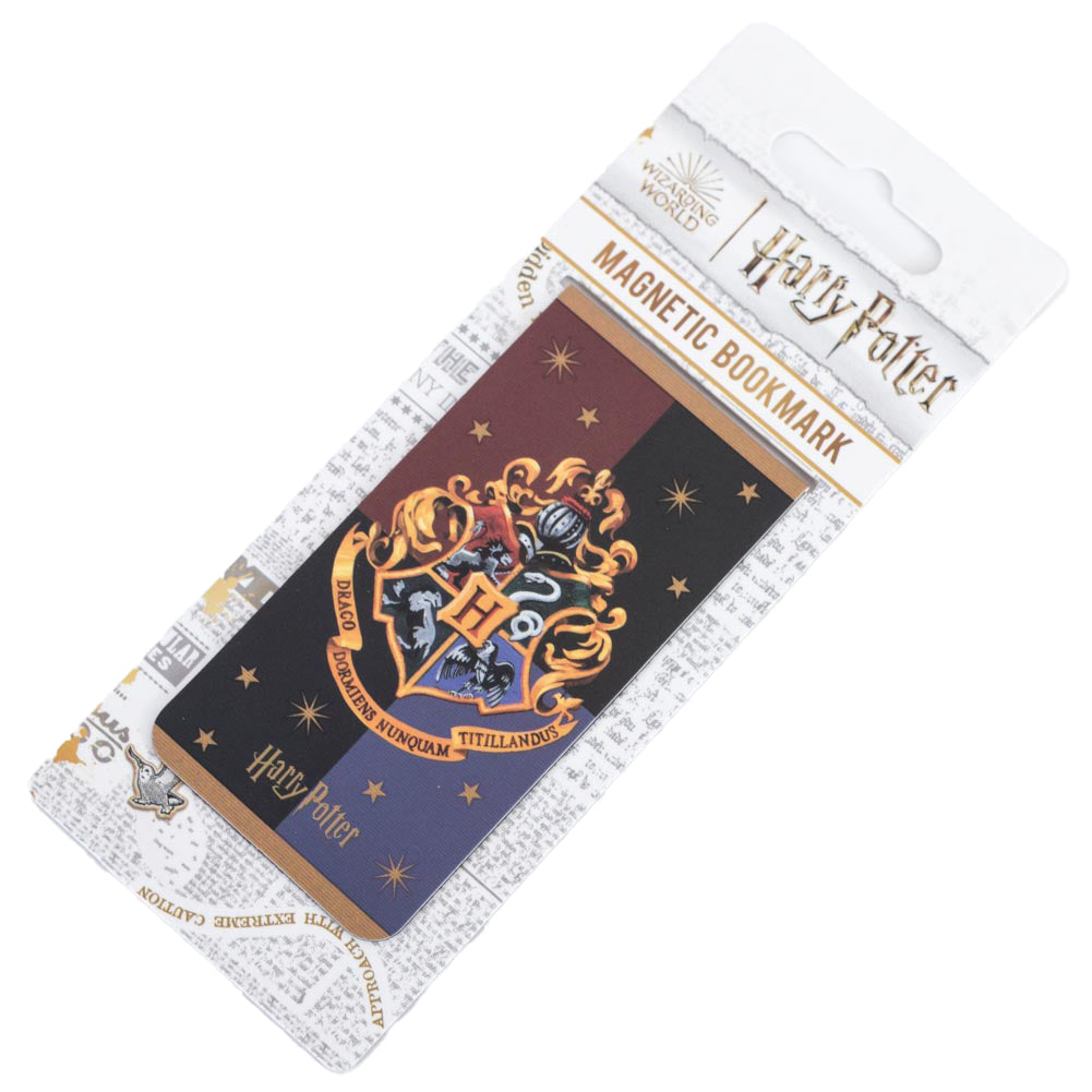 Official Harry Potter Hogwarts Crest Magnetic Bookmark