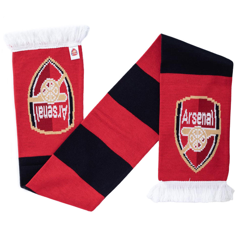 Official Arsenal FC Contrast Bar Scarf