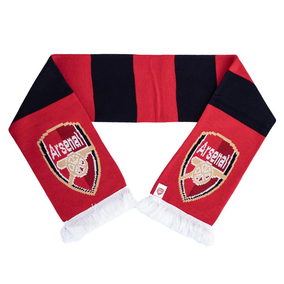 Official Arsenal FC Contrast Bar Scarf