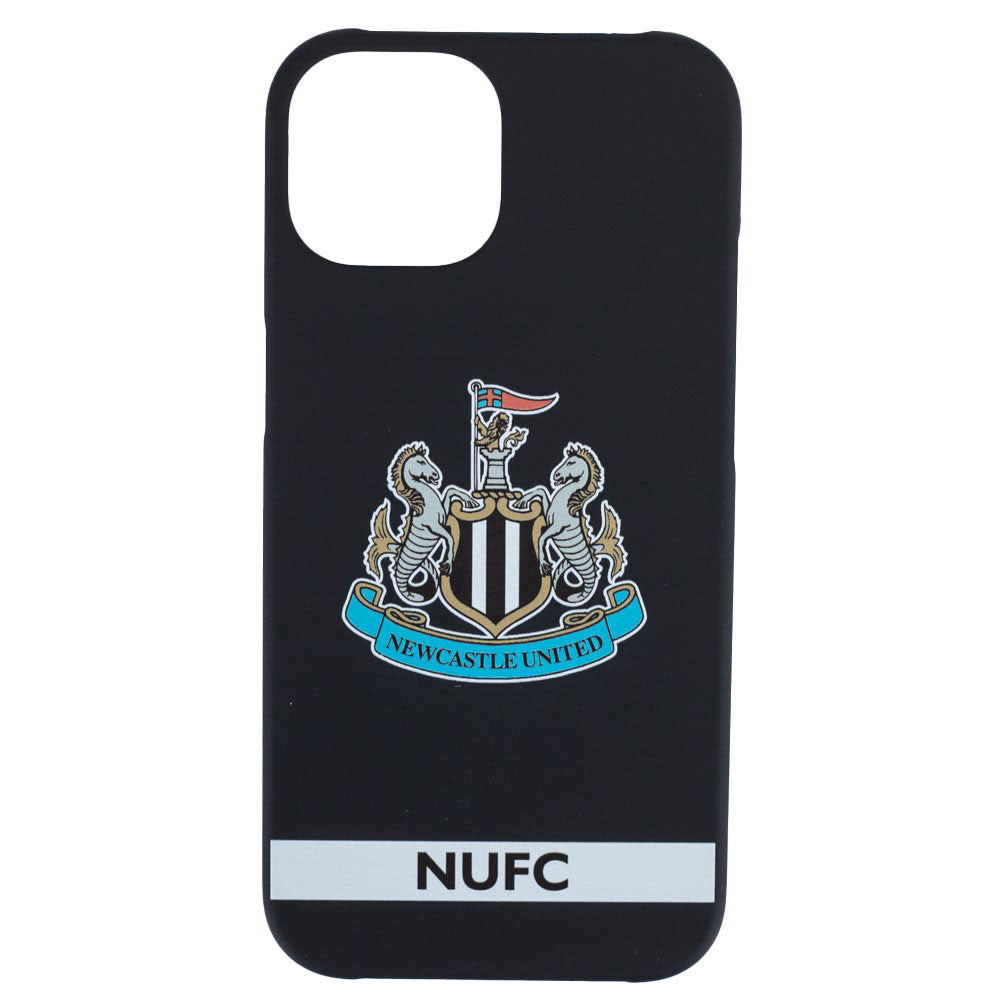 Official Newcastle United FC iPhone 15 Crest Hard Case