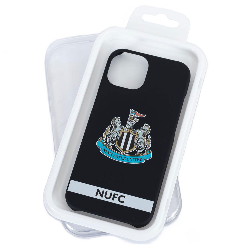 Official Newcastle United FC iPhone 15 Crest Hard Case