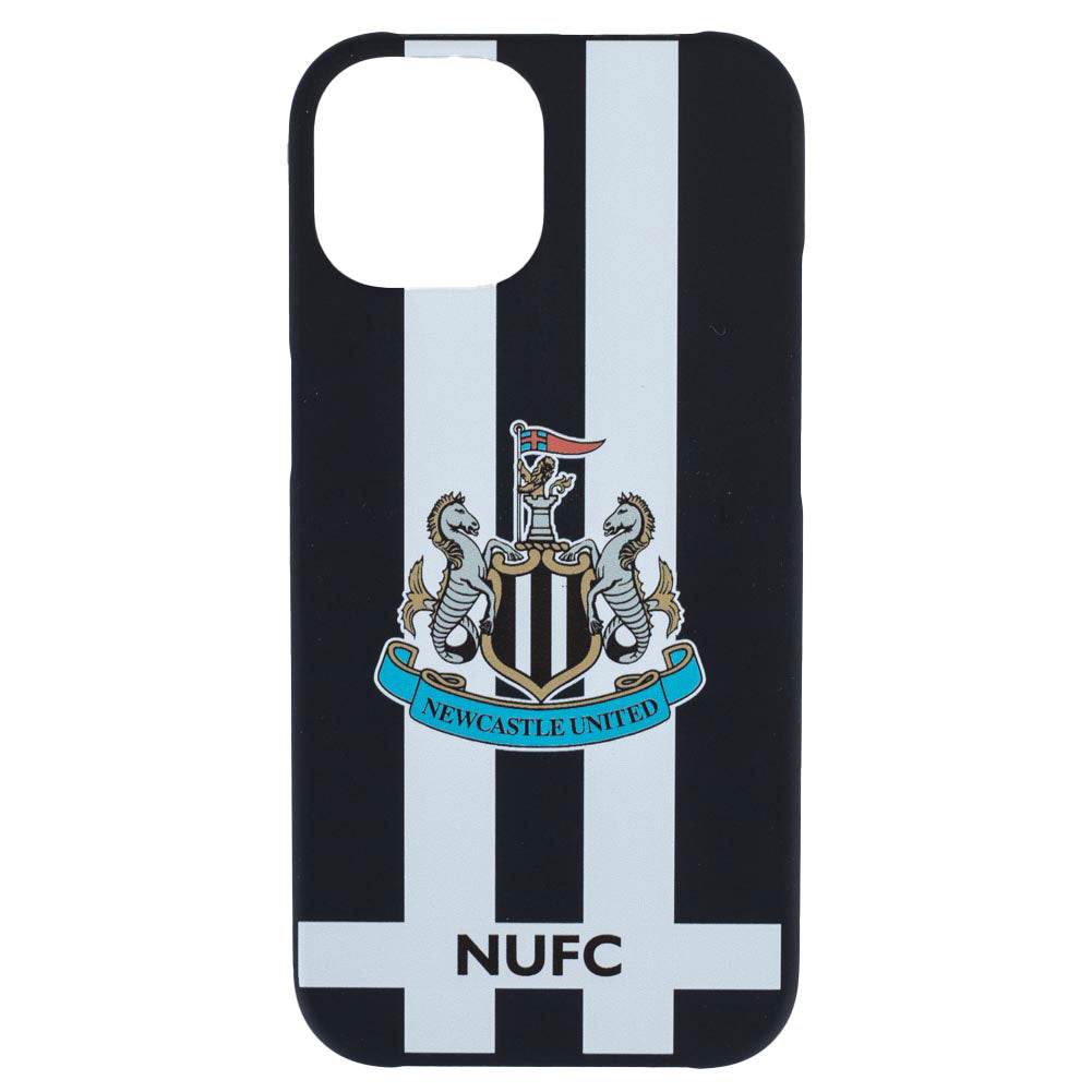 Official Newcastle United FC iPhone 15 Striped Hard Case