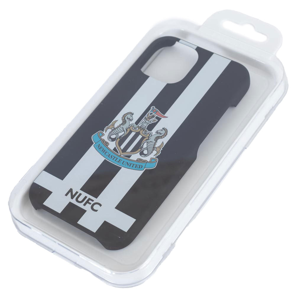 Official Newcastle United FC iPhone 15 Striped Hard Case