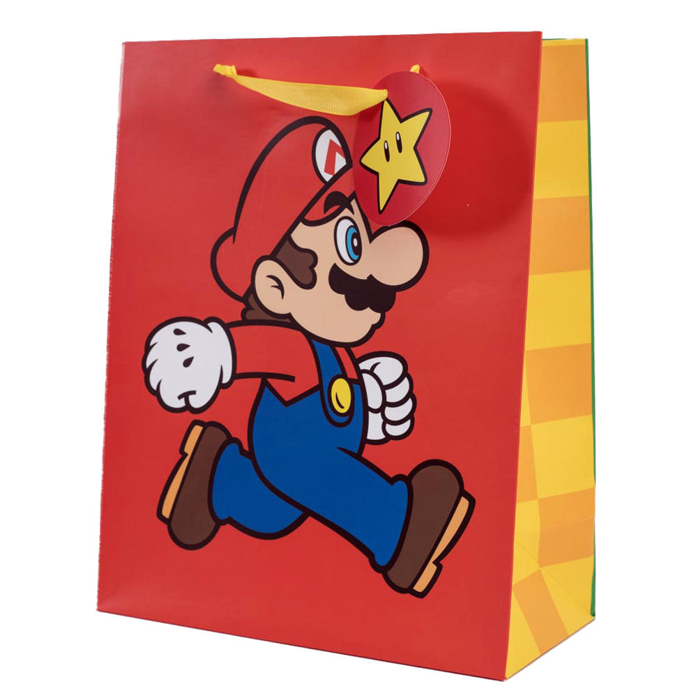 Official Super Mario Medium Gift Bag