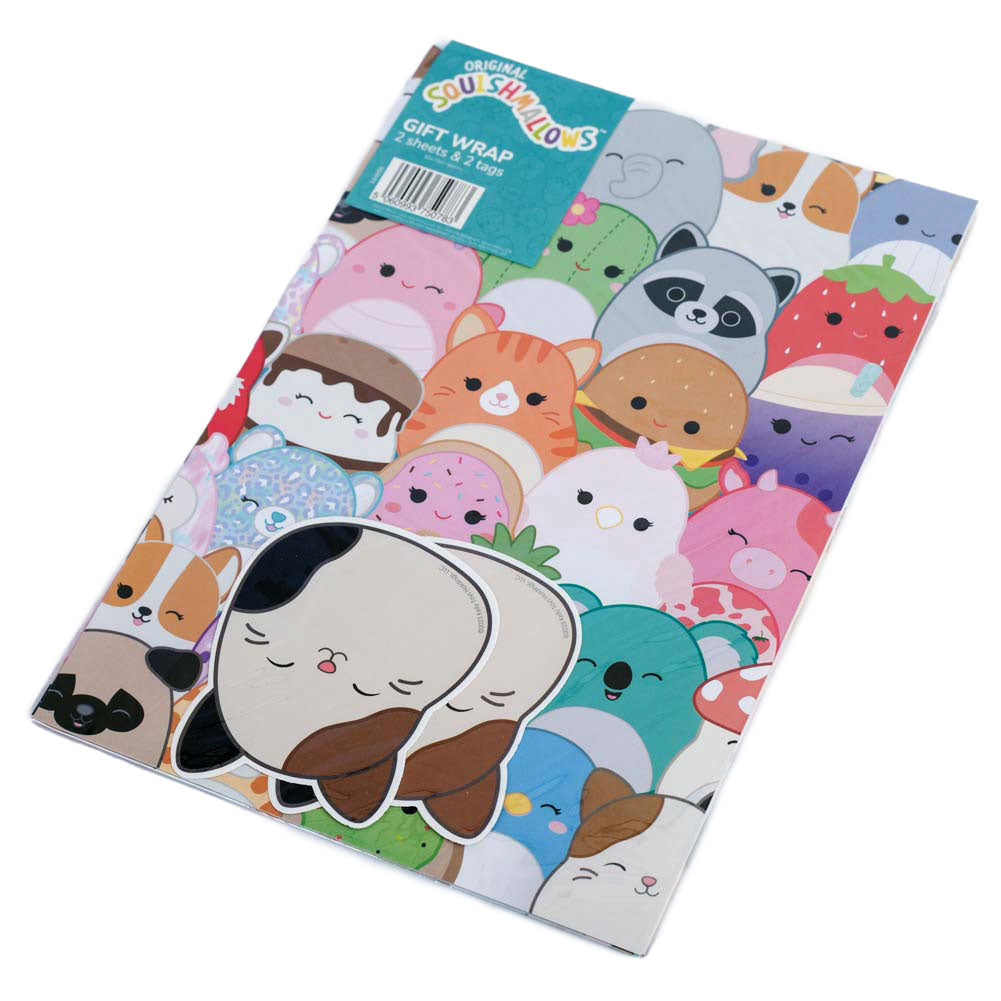 Official Squishmallows Gift Wrap