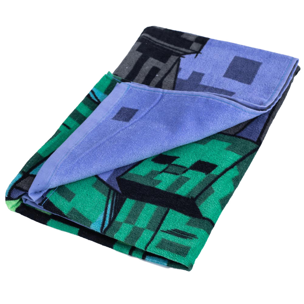 Official Minecraft Creeper Towel