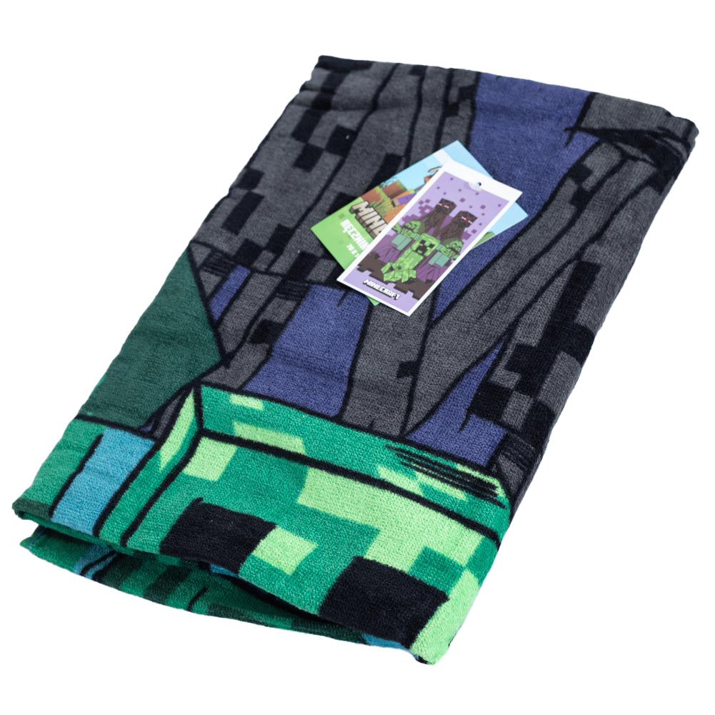 Official Minecraft Creeper Towel