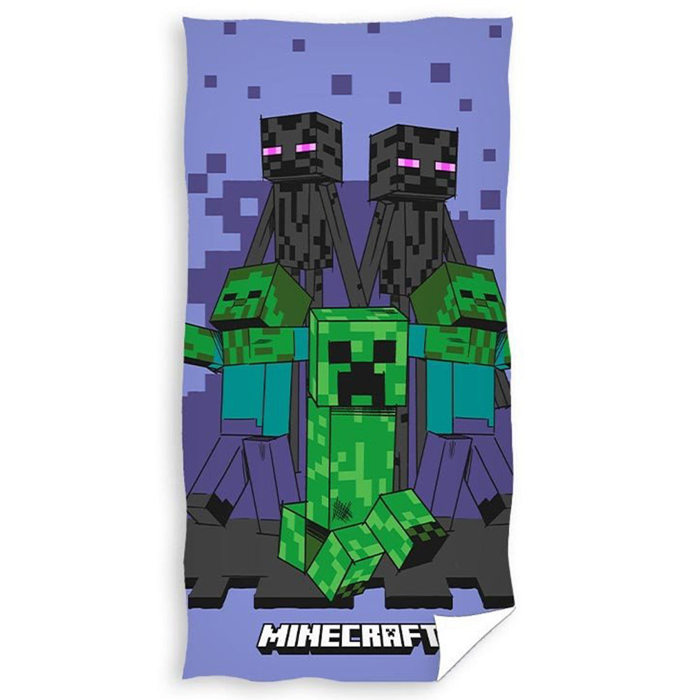 Official Minecraft Creeper Towel