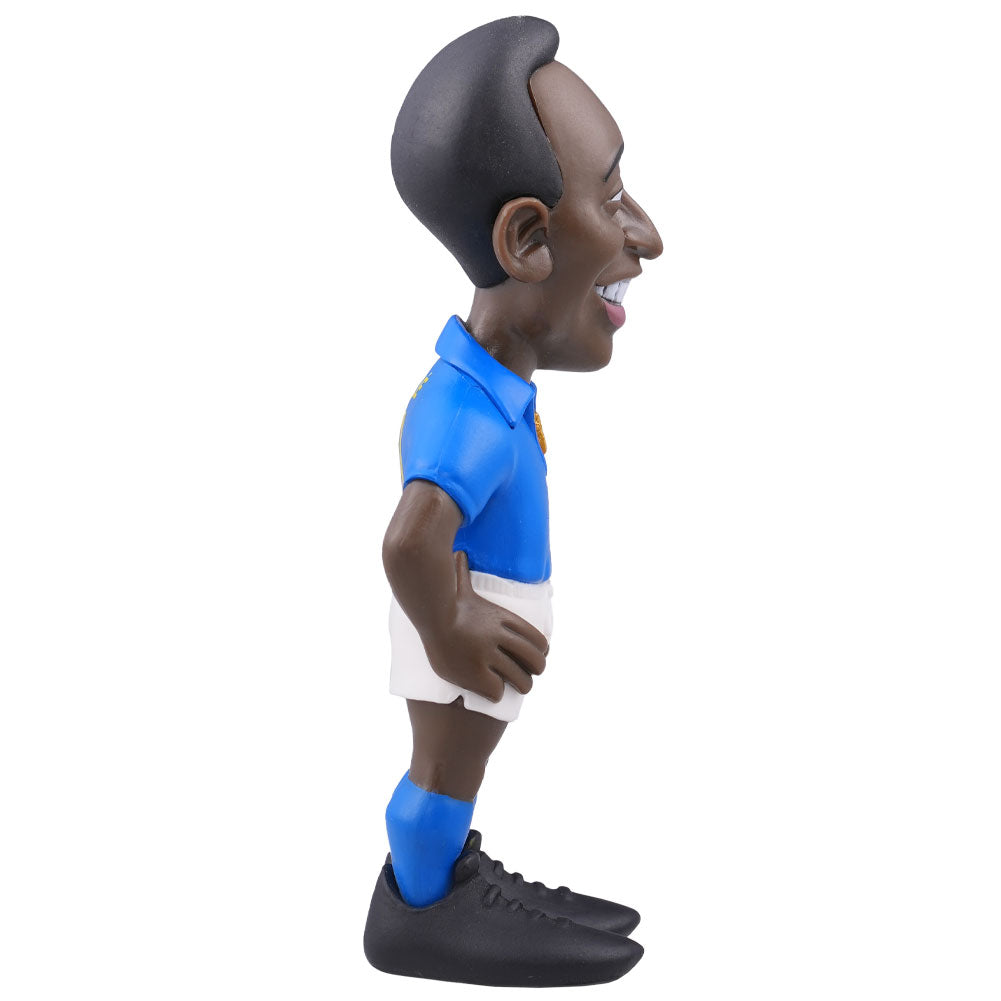 Official Pele MINIX Figure 12cm Brazil Away Kit