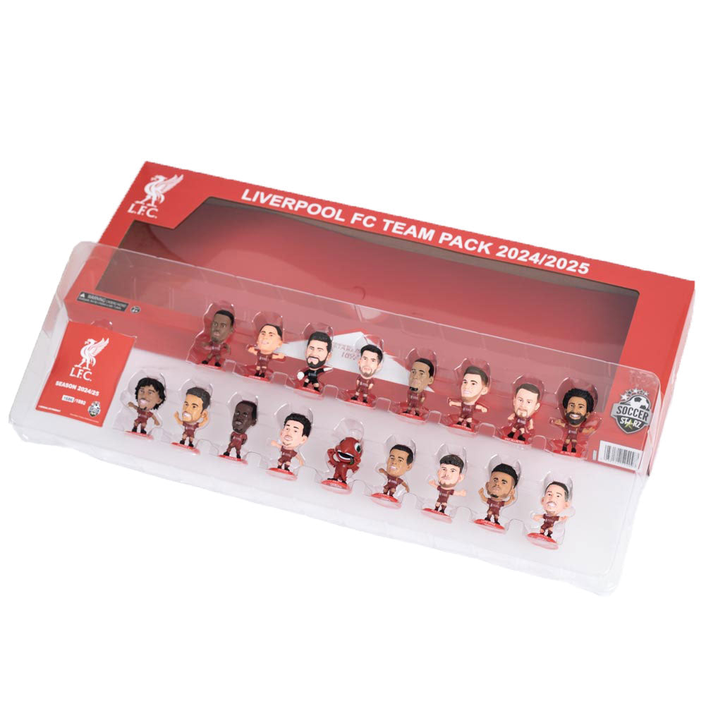 Official Liverpool FC SoccerStarz Season 24-25 Team Pack