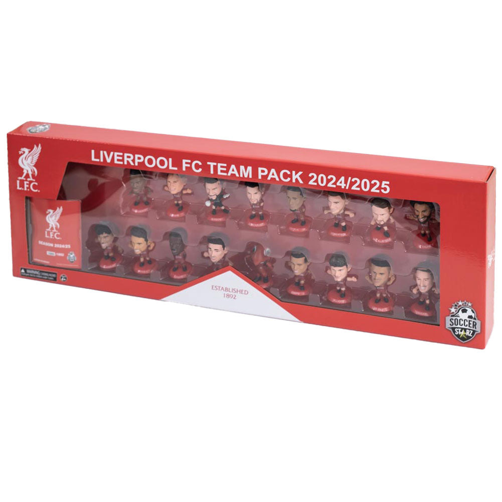 Official Liverpool FC SoccerStarz Season 24-25 Team Pack