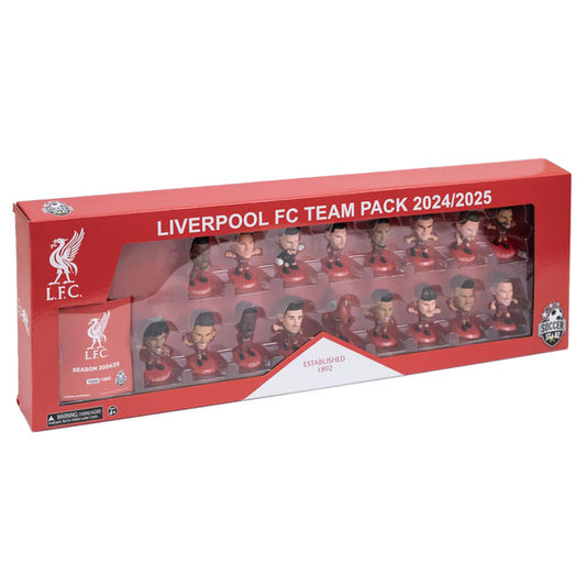 Official Liverpool FC SoccerStarz Season 24-25 Team Pack