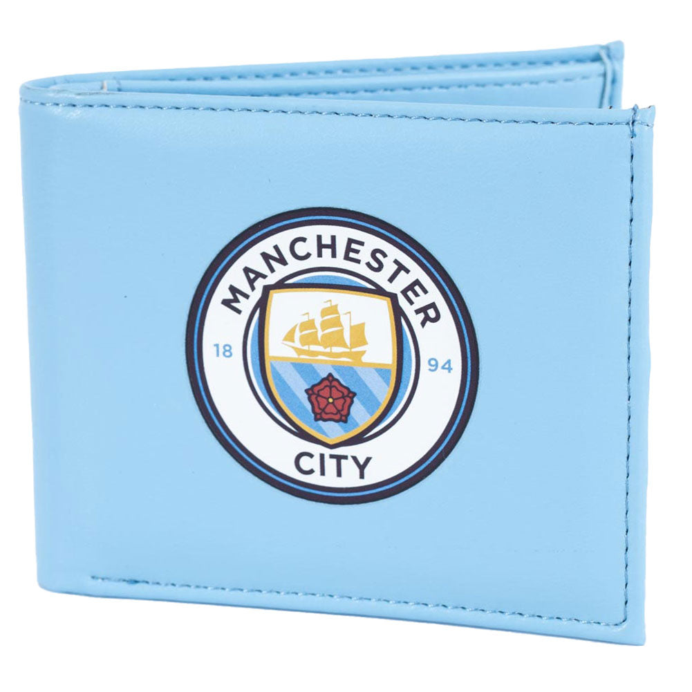 Official Manchester City FC Coloured PU Wallet