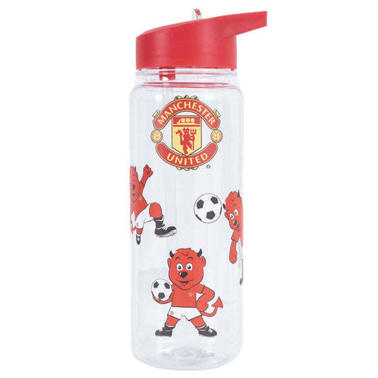 Official Manchester United FC Kids Mascot Drinks Bottle