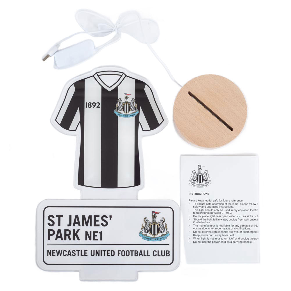 Official Newcastle United FC LED Dual Slide Light