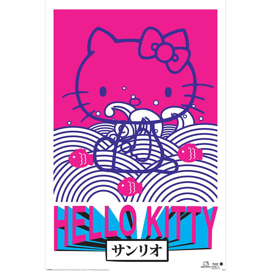 Official Hello Kitty Tokyo Rebel Poster 208