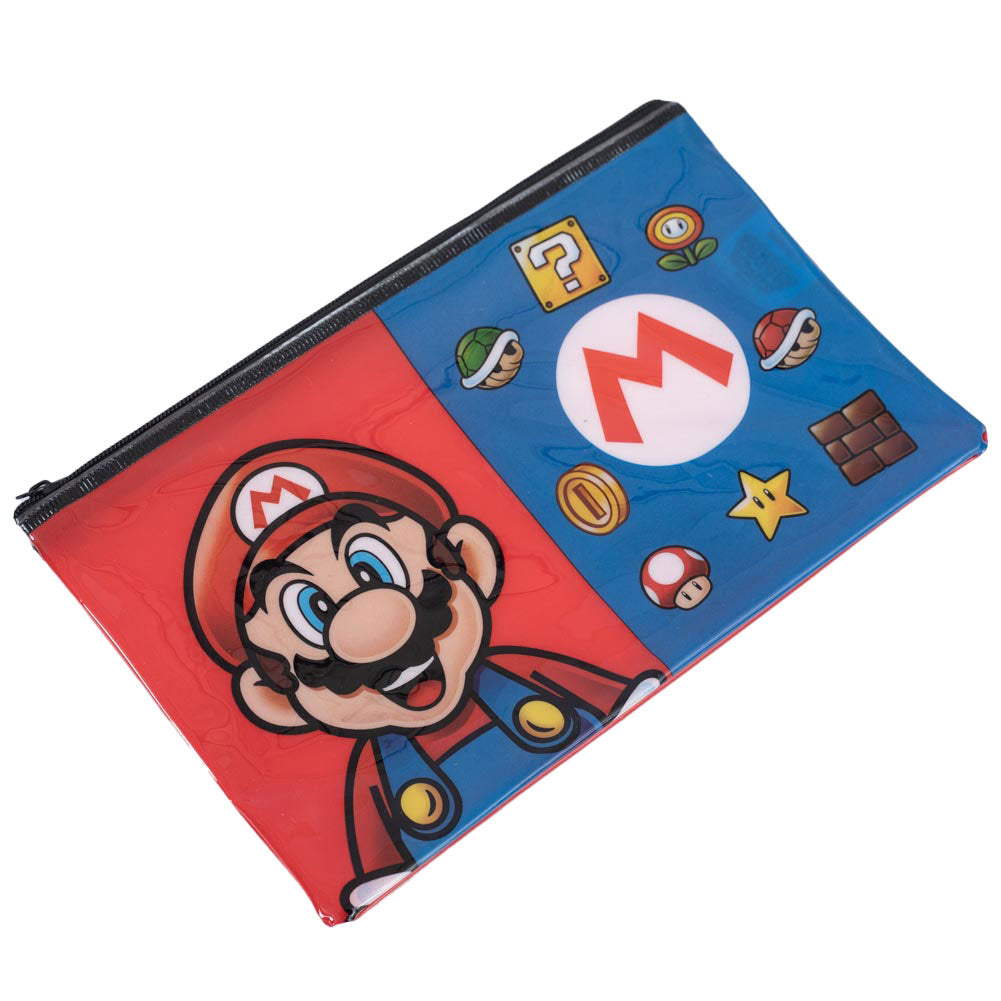 Official Super Mario Essential Pencil Case