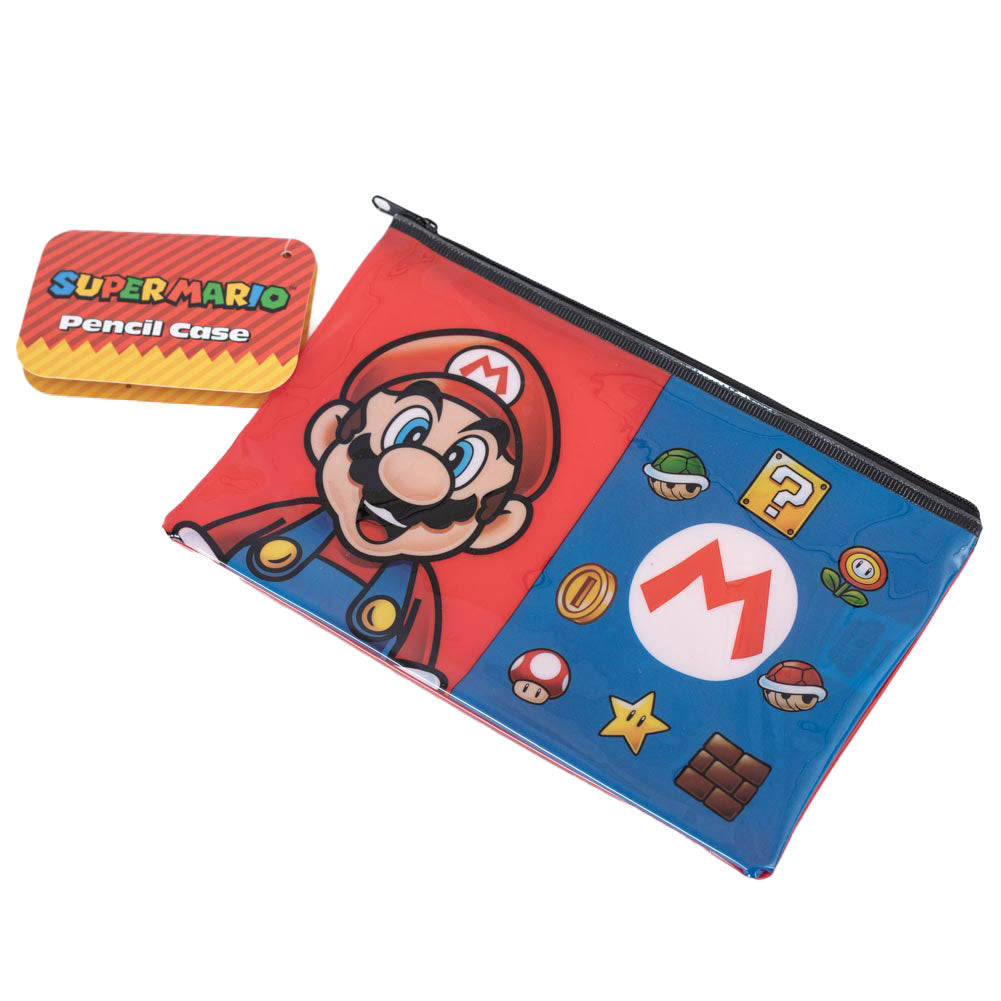 Official Super Mario Essential Pencil Case