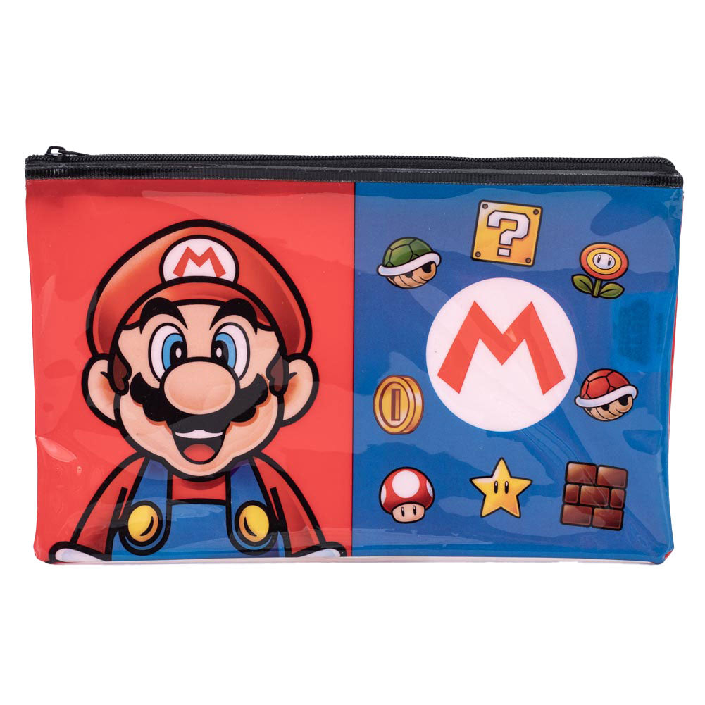 Official Super Mario Essential Pencil Case