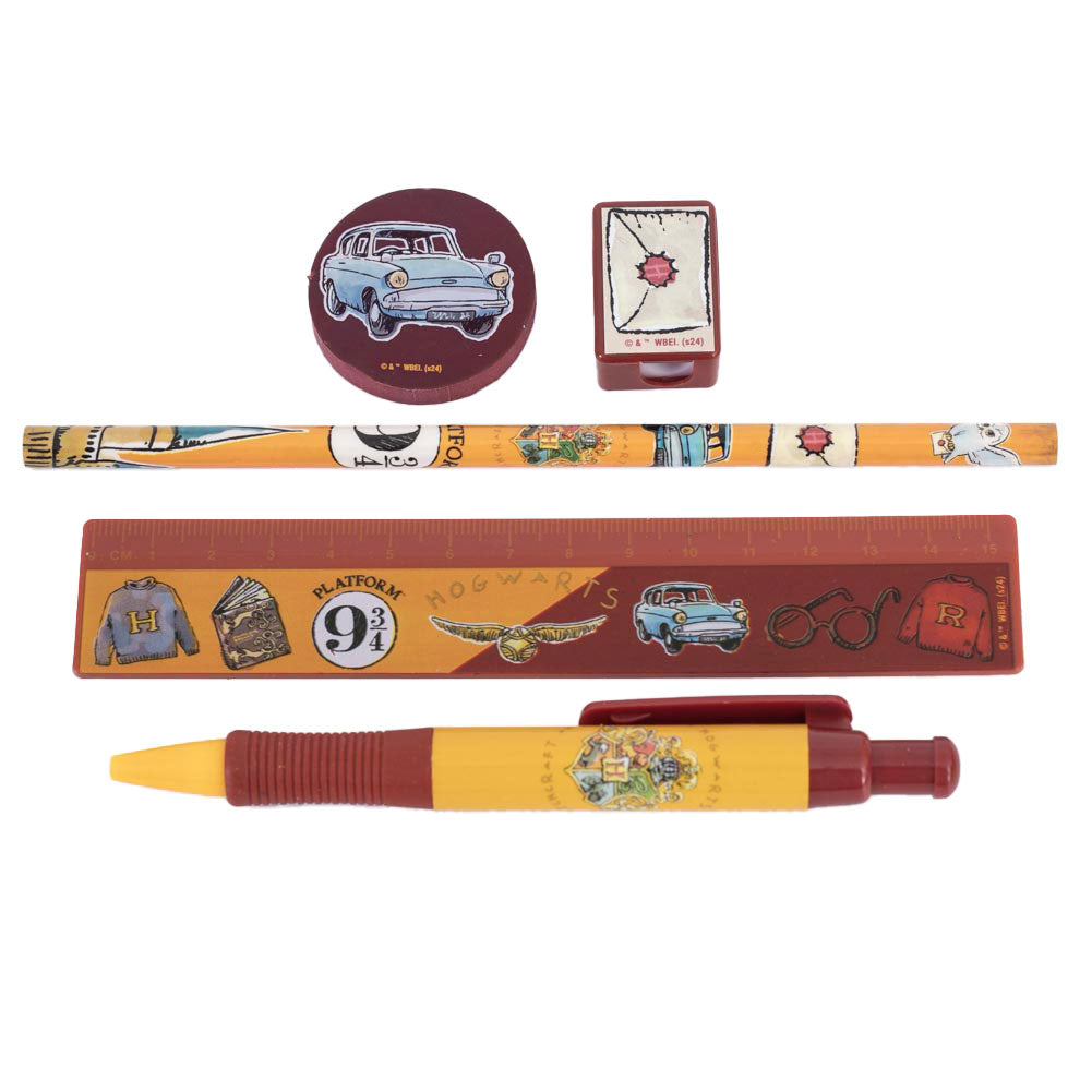 Official Harry Potter 5pc Stationery Set