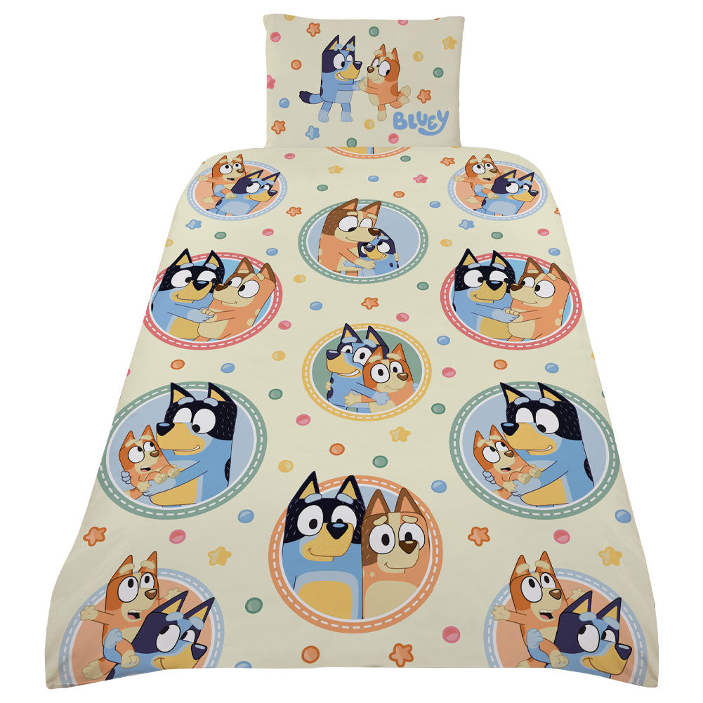 Official Bluey Frames Single Duvet Set