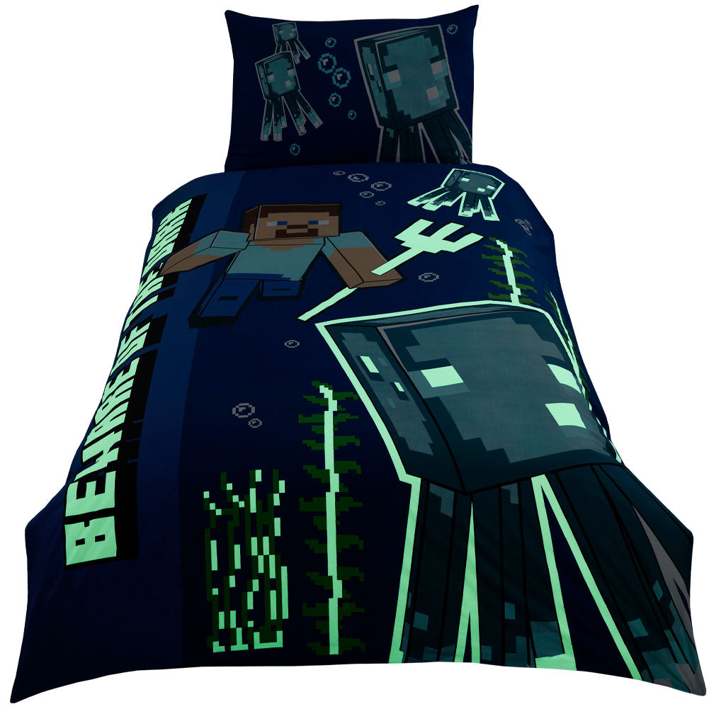 Official Minecraft Single Duvet Set