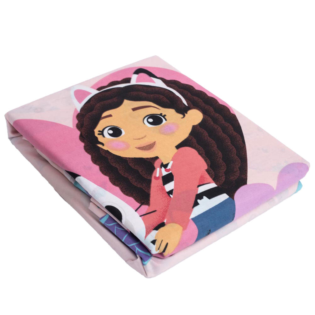 Official Gabby’s Dollhouse Hugs Single Duvet Set