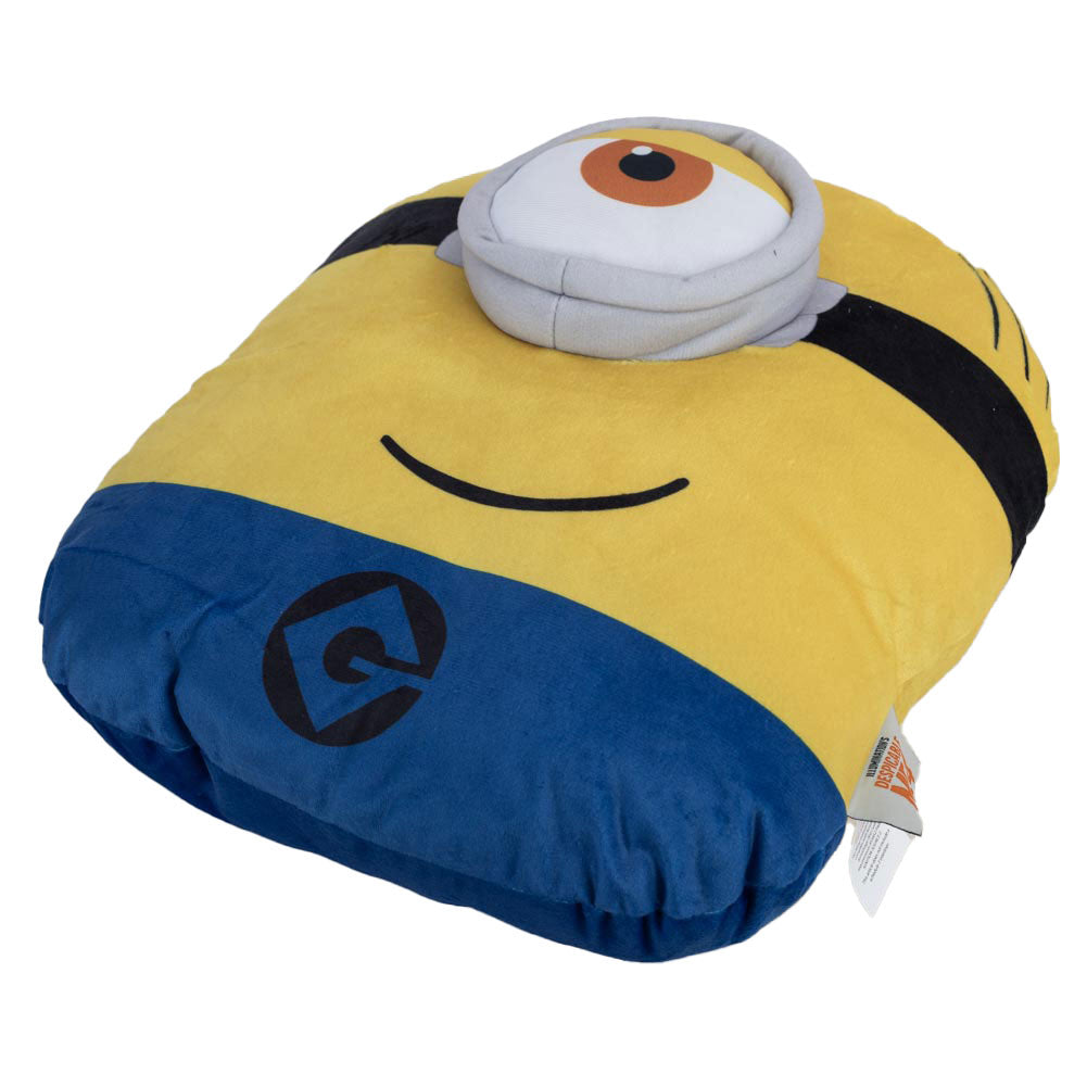 Official Despicable Me 4 Minion Shaped Cushion