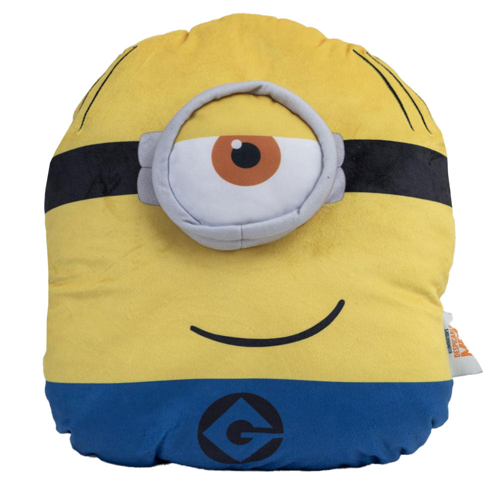 Official Despicable Me 4 Minion Shaped Cushion