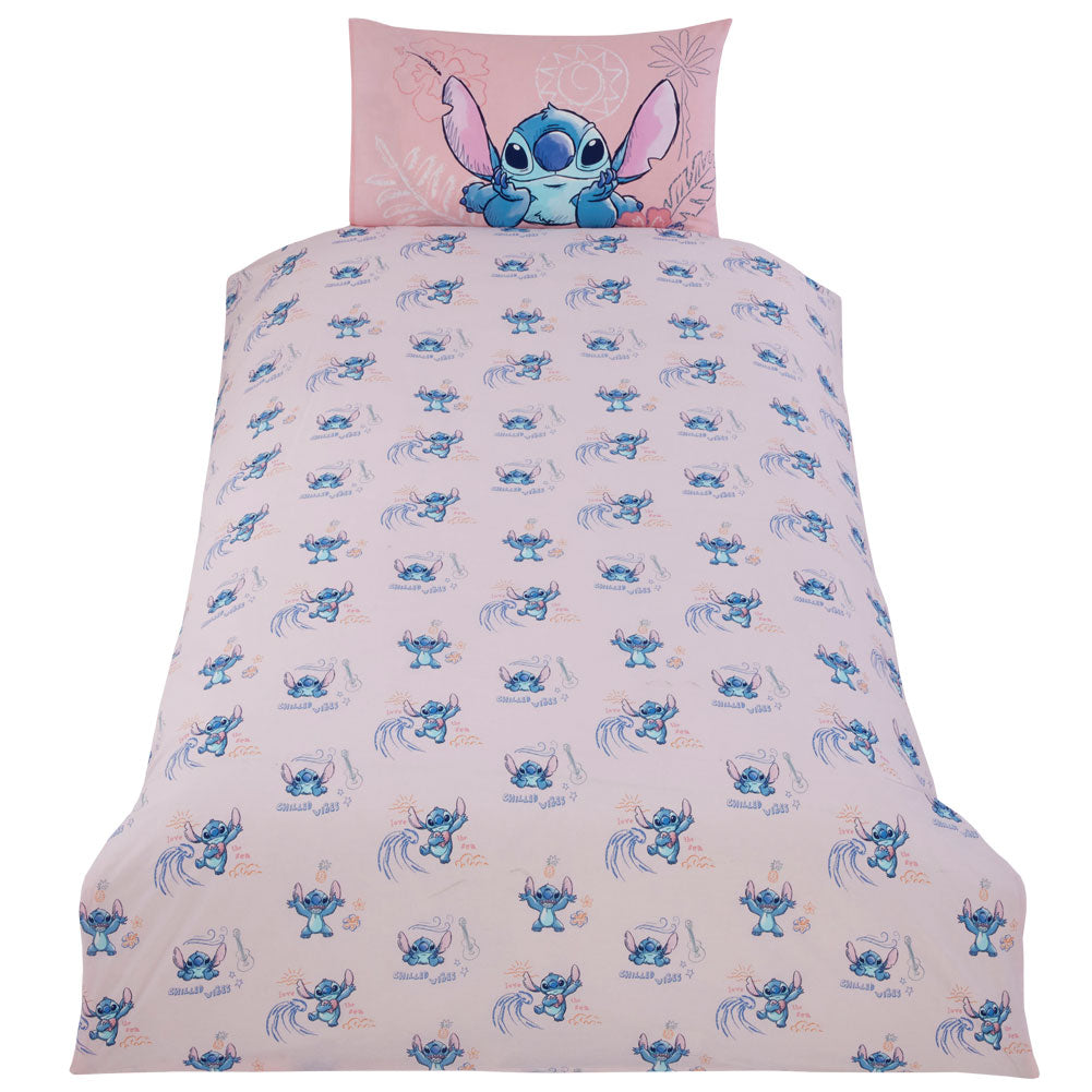 Official Lilo & Stitch Aloha Single Duvet Set