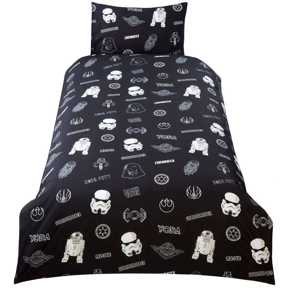 Official Star Wars Dark Side Single Duvet Set