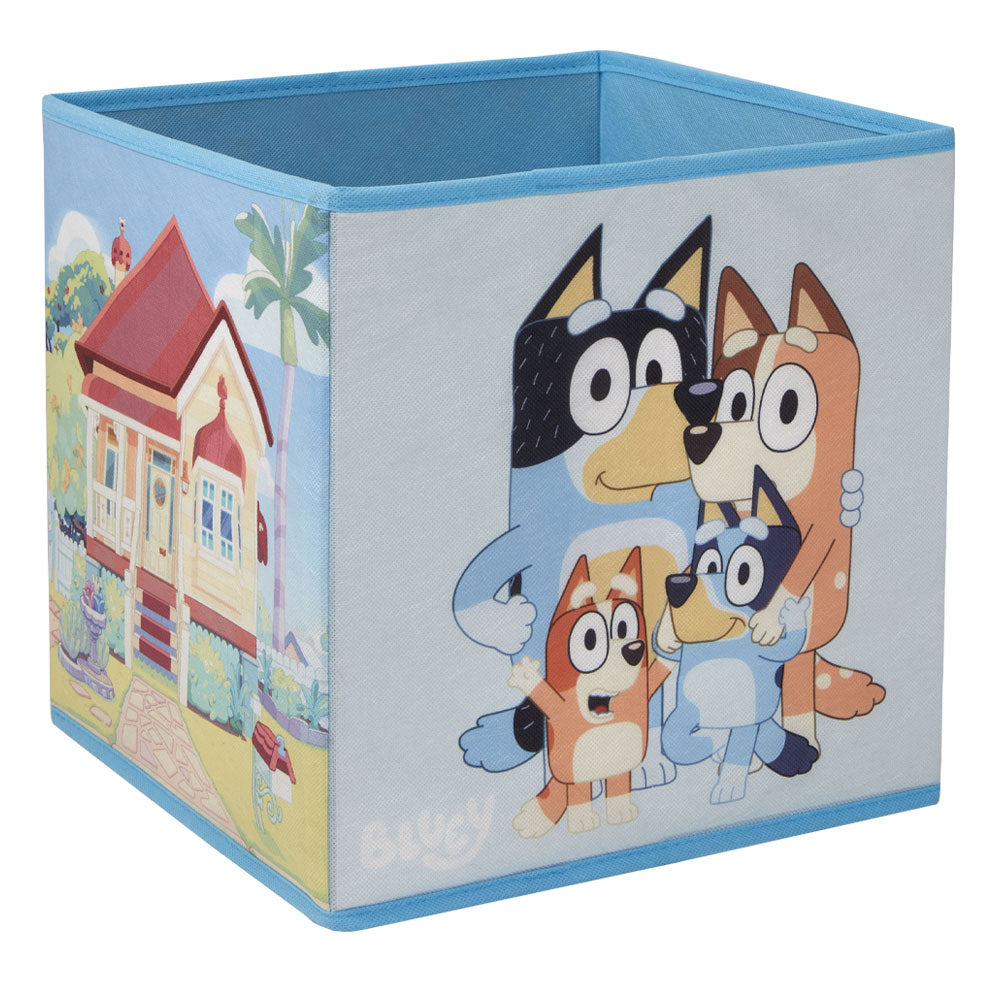 Official Bluey Twin Pack Storage Cube