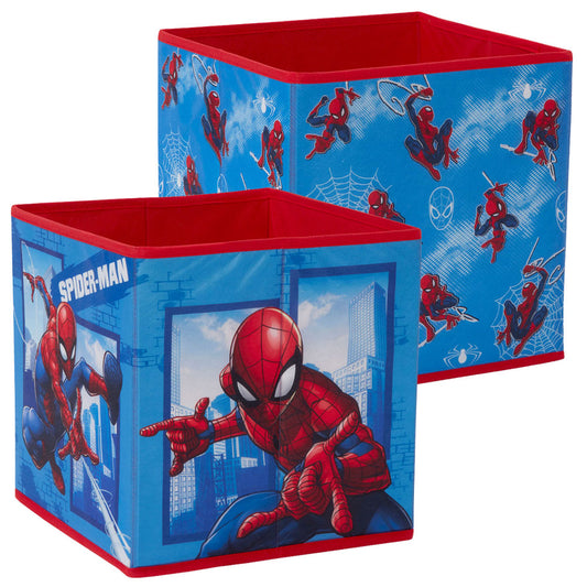 Official Spider-Man Twin Pack Storage Cube