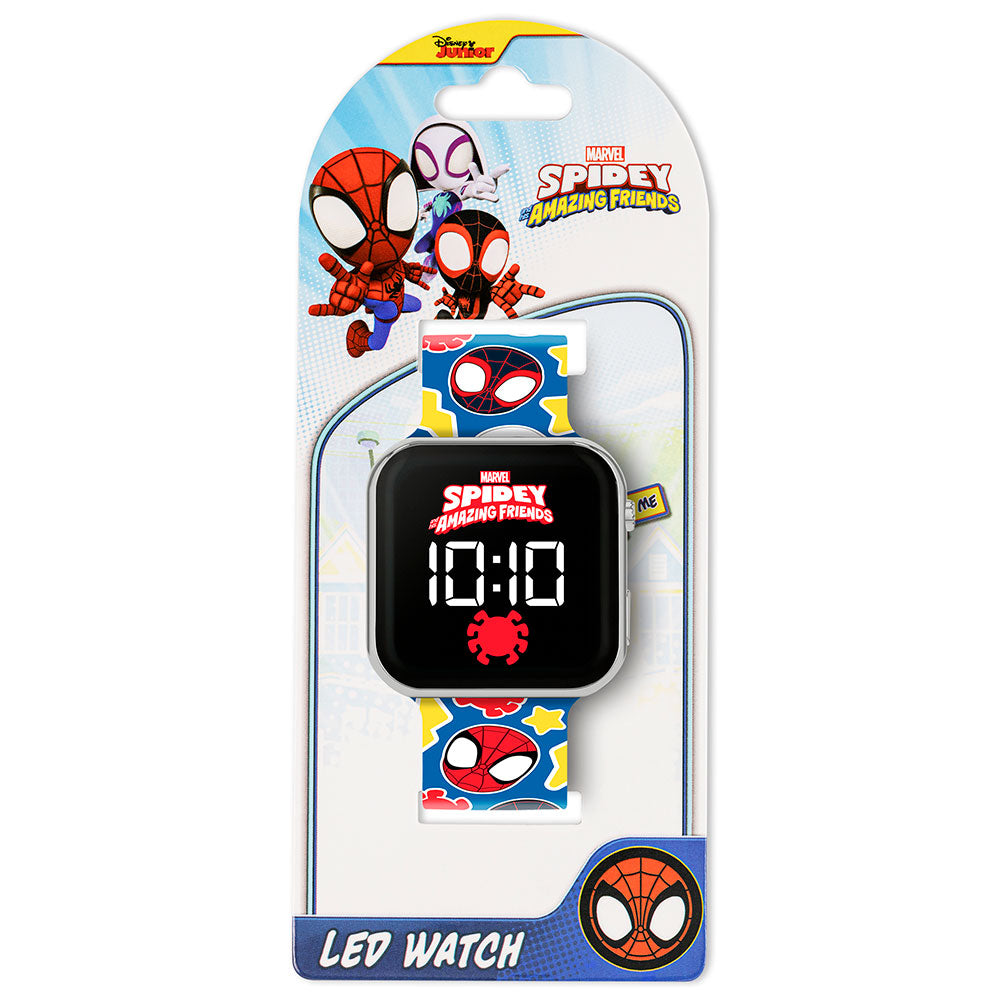 Official Spidey And His Amazing Friends Junior LED Watch