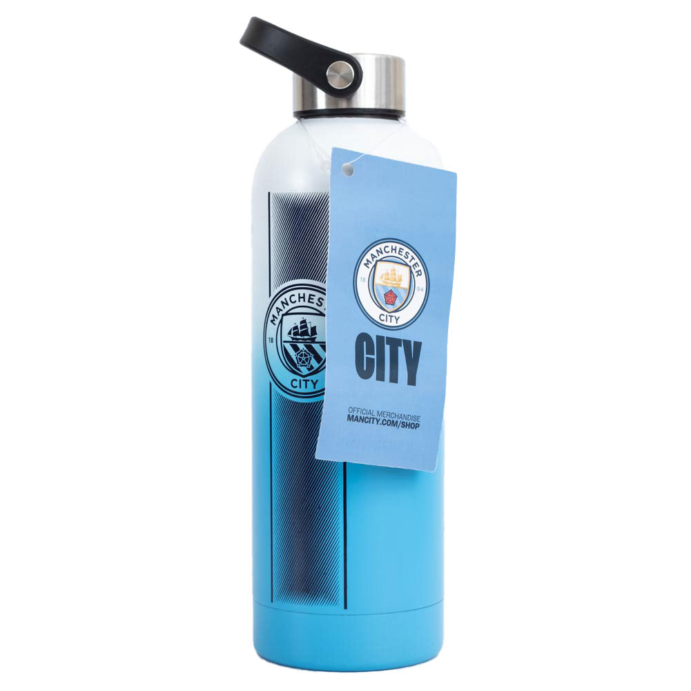 Official Manchester City FC Chunky Thermal Bottle