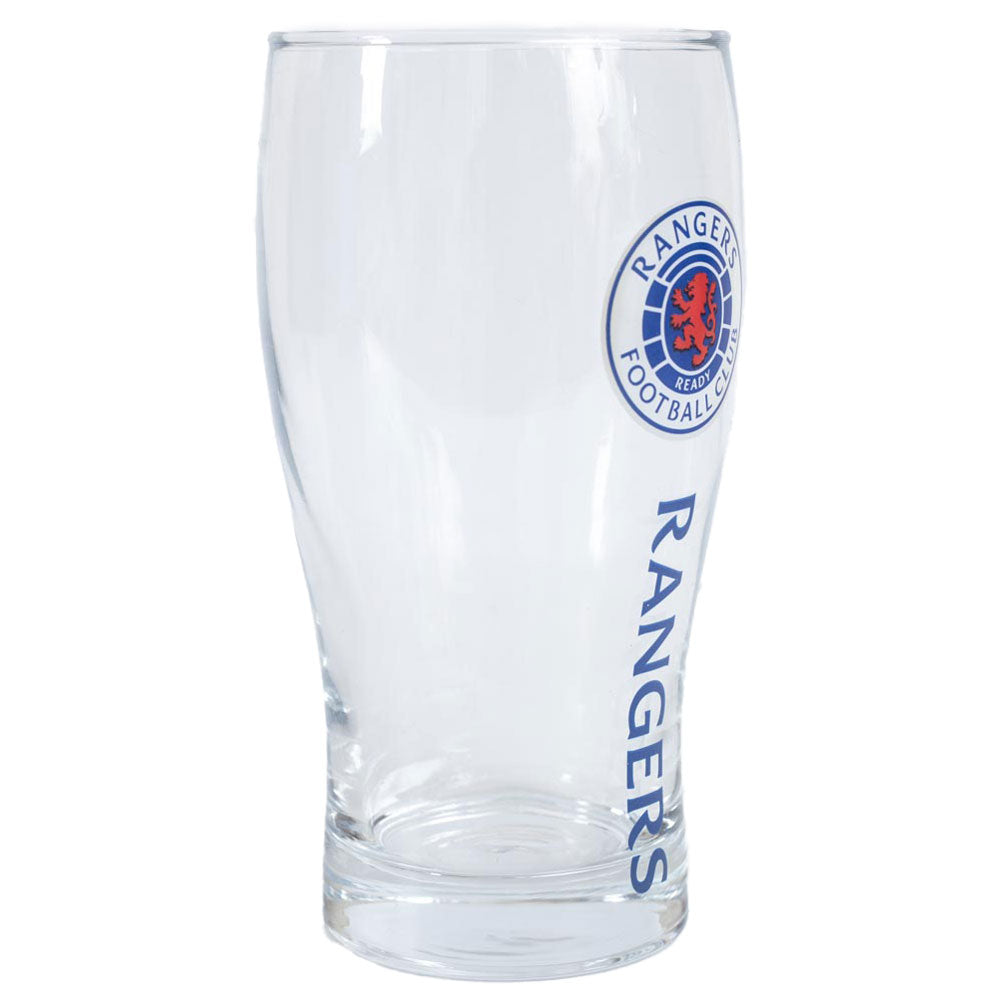 Official Rangers FC Tulip Pint Glass