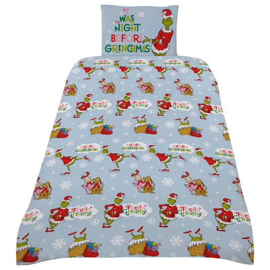 Official The Grinch Single Duvet Set