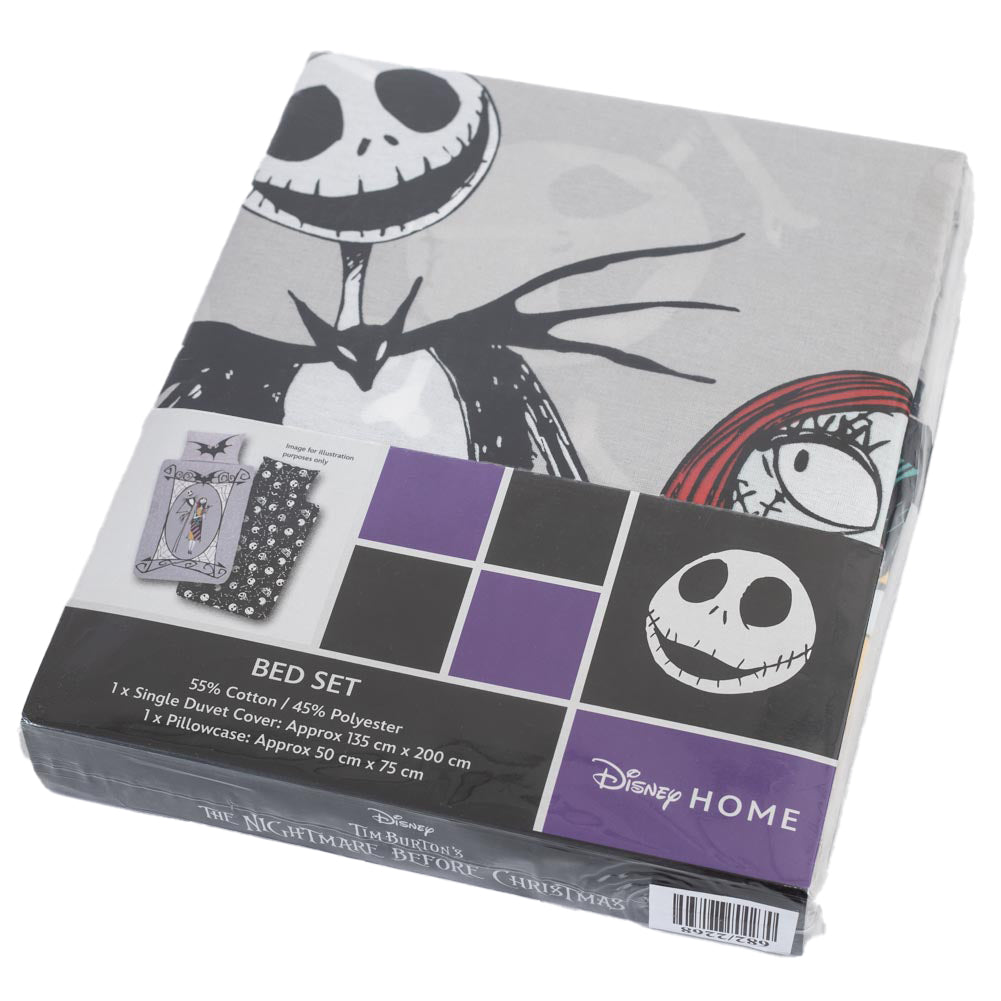 Official The Nightmare Before Christmas Single Duvet Set