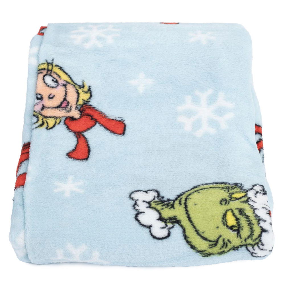 Official The Grinch Fleece Blanket