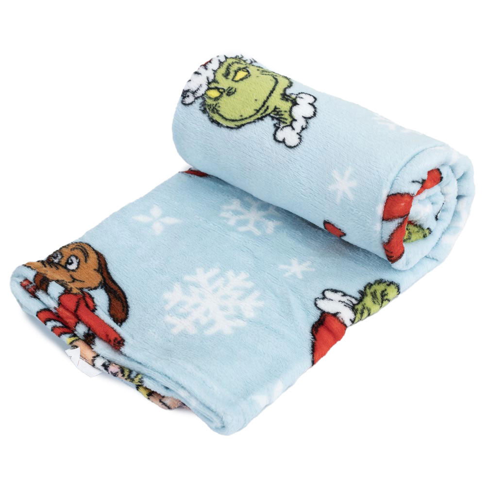 Official The Grinch Fleece Blanket